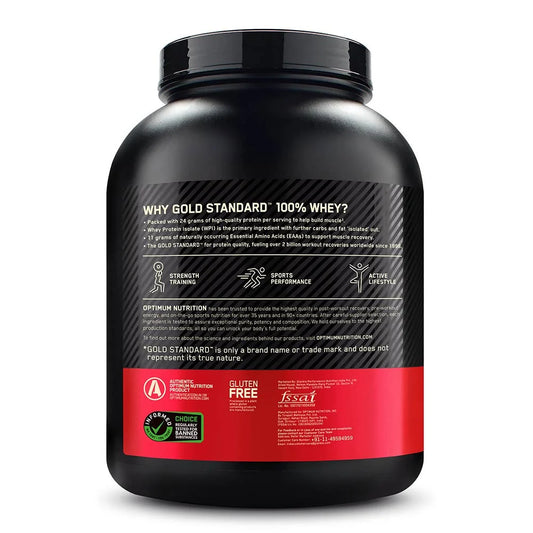 Optimum Nutrition (ON) Gold Standard 100% Whey Protein – Double Rich Chocolate (2.27 kg / 5 lb)